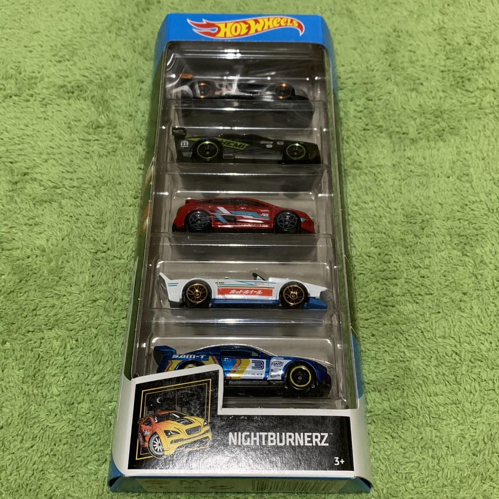 Hot Wheels 風火輪小汽車5車組五車組night Burnerz Focus Dodge 暴走族車 蝦皮購物