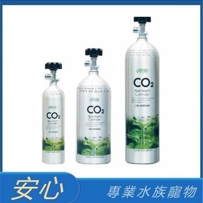 [安心水族] ISTA 伊士達 CO2 高壓鋁瓶 (側開式) 側開頭 鋼瓶 CO2鋁瓶 二氧化碳 鋁瓶