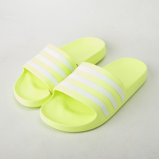 adidas 愛迪達 adilette aqua 防水 休閒拖鞋 女拖鞋 螢光綠 fy8105 現貨