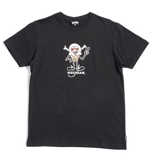 ICECREAM PEACE SS TEE 男款 短袖上衣 短T T恤 421-1204-BLACK 黑色
