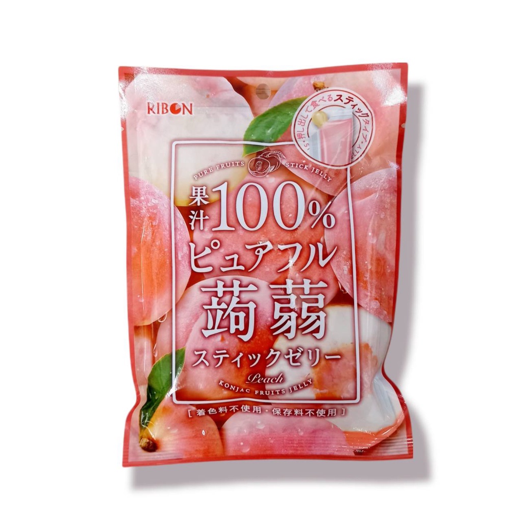 立夢 果汁100%蒟蒻白桃果凍 130g