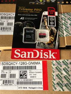 【空拍攝】 SanDisk Extreme PRO 64G 128G A2 U3 記憶卡 空拍專用 展基代理