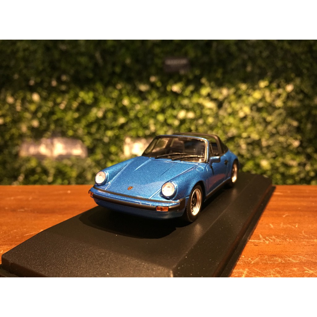 1/43 Minichamps Porsche 911 Targa 1977 Blue 940061261【MGM】