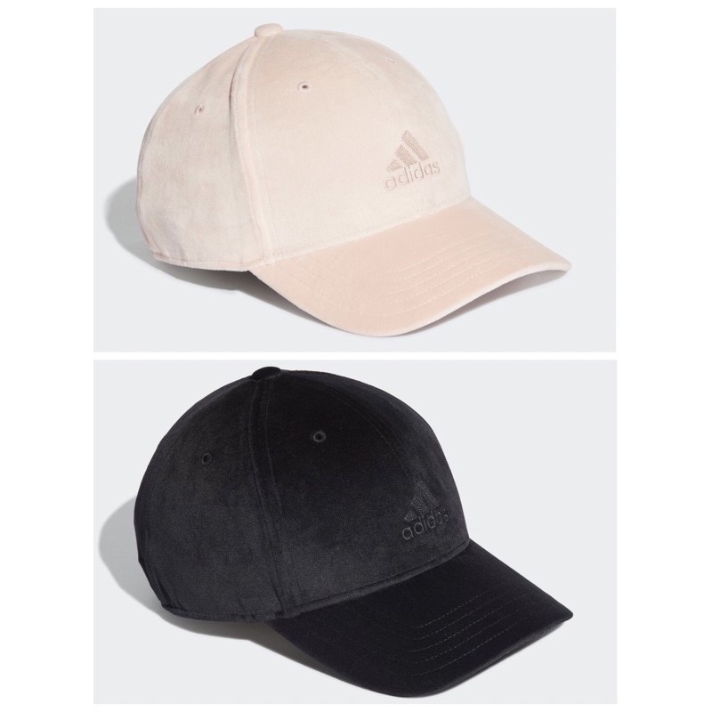 【SPORT STYLE】ADIDAS BBALL VELVET CA帽子 老帽 天鵝絨 黑FS9006 粉FT8845