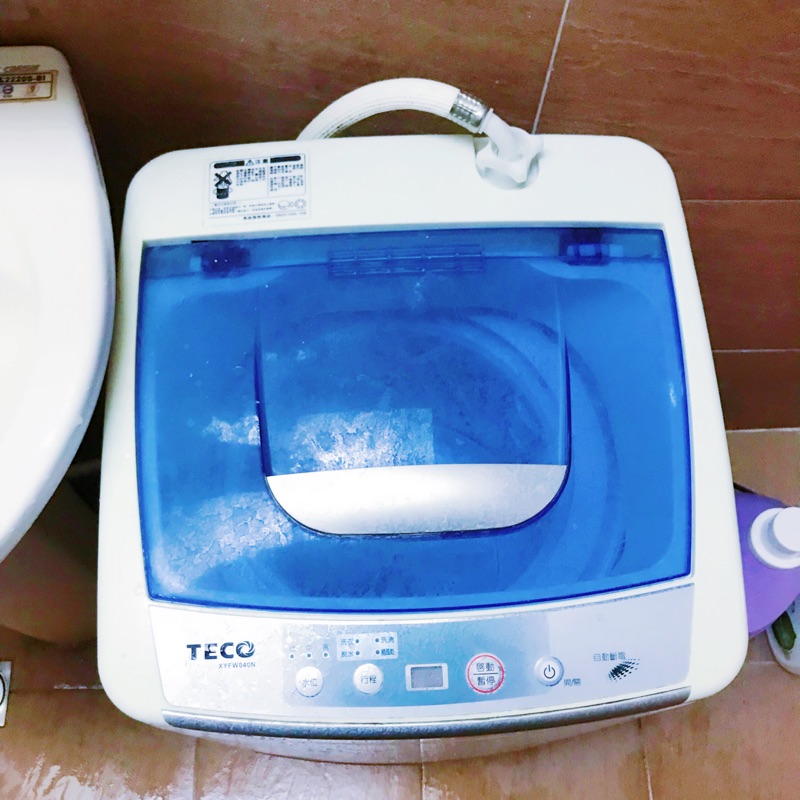 東元TECO 3.2公斤微電腦全自動單槽洗衣機(XYFW040N)