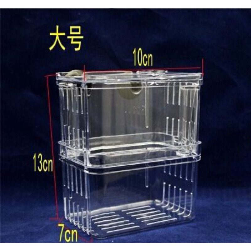 外掛式繁殖産卵盒、隔離養殖箱、獨立空間、隔離產卵、外掛繁殖...孔雀魚生孕、生小魚、防止咬