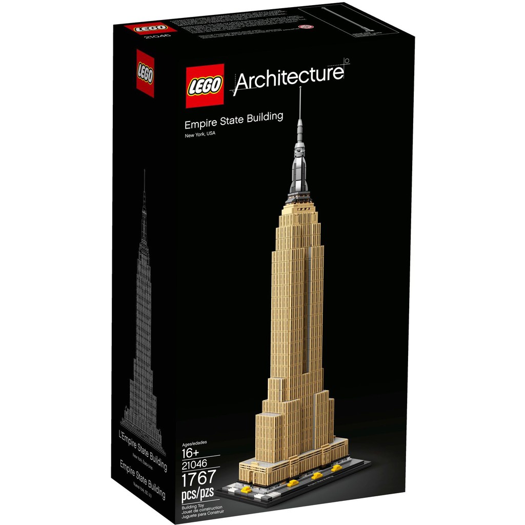 LEGO 21046 帝國大廈Empire Building《熊樂家 高雄樂高專賣》Archtecture 經典建築系列