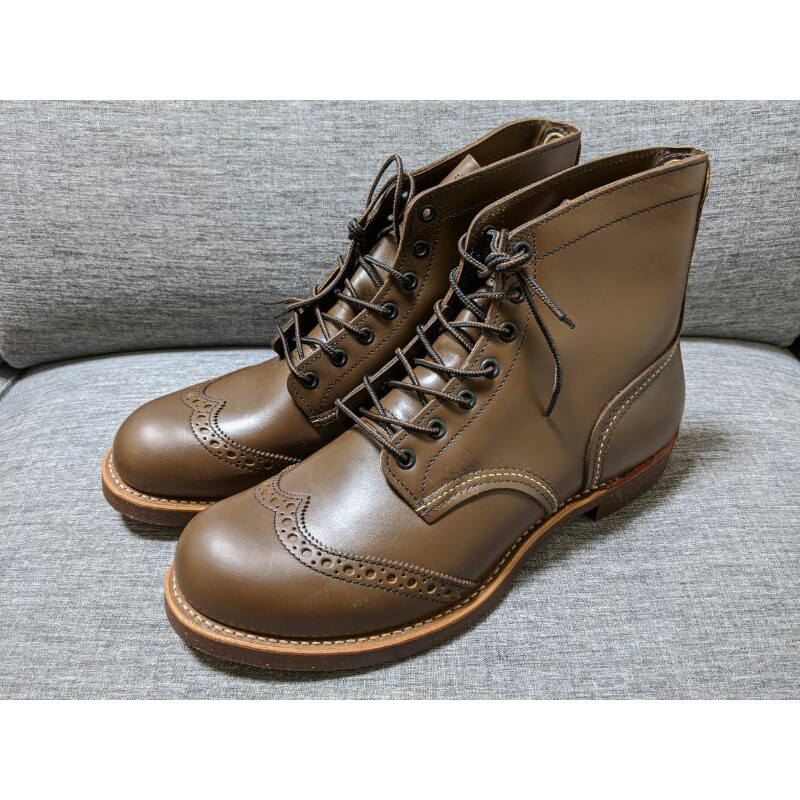 Red Wing 8127 全新 褐色 雕花 手工靴 US10.5 似 8111 美國製