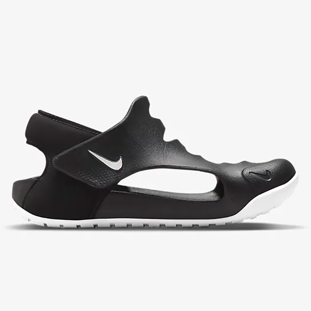 Nike Sunray Protect 3 PS童鞋 中童 涼鞋 護趾設計 柔軟 緩震 黑 DH9462-001