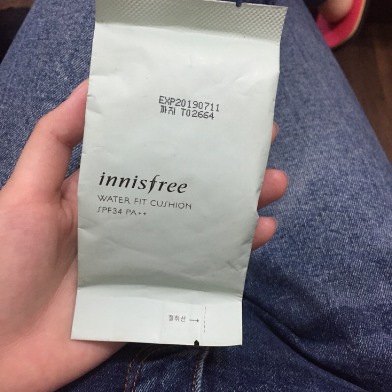 即期品 Innisfree 氣墊粉餅(附粉盒)韓國門市購買