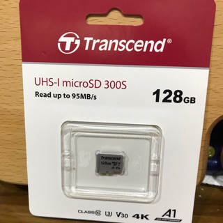 【Transcend 創見】創見 128GB 300S microSDXC UHS-I U3 V30 A1 記憶卡
