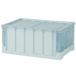 HOUSE  透明果凍折疊箱 21L/置物箱/工具箱 BX00086