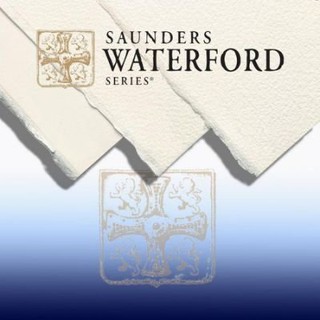 ✅實體店面💁板橋酷酷姐美術 英國 Saunders 山度士水彩紙 2K 對開 waterford系列 粗紋荒目 190g