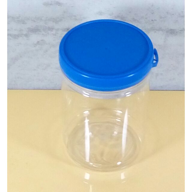密封罐 500ml (買10送1) 壓蓋式 PET罐 塑膠罐 食品罐 食物罐 透明罐 瓶瓶罐罐 小罐子 安全蓋 羅東肥皂