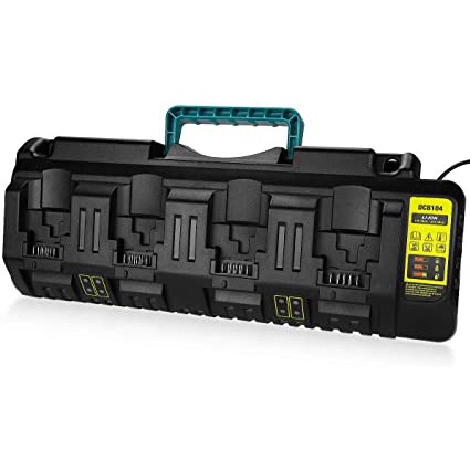 【玖家五金】得偉 dewalt DCB104四充充電器14.4-18V鋰電池充電器帶USB 接口