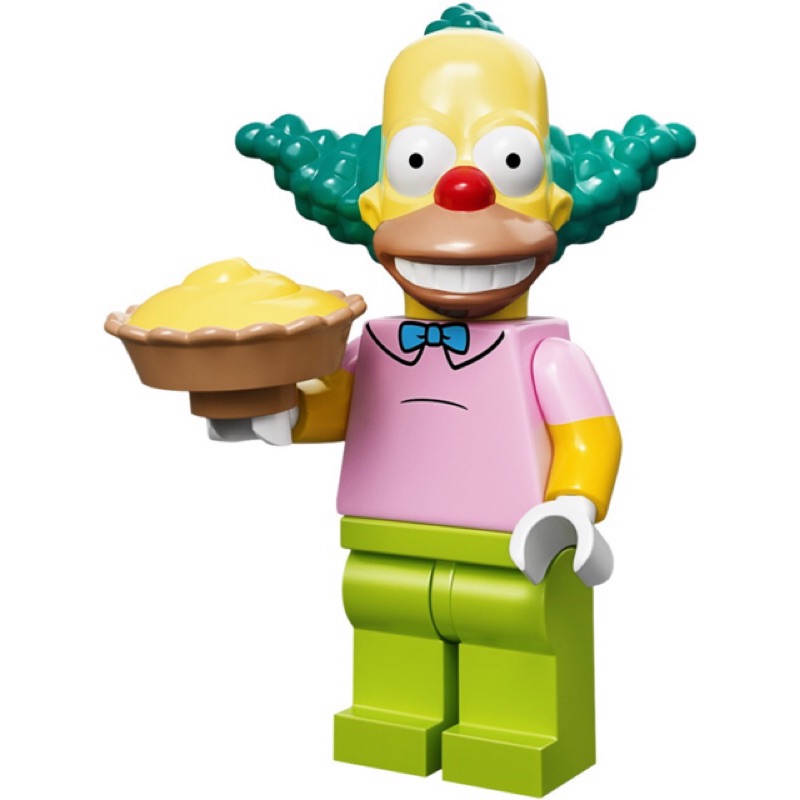 ［BrickHouse] LEGO 樂高 71005 辛普生1代 8 Krusty the Clown夾鏈袋包裝無說明紙