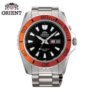ORIENT 東方錶 FEM75004B《水鬼系列 200M潛水機械腕錶》45mm/日本製/橘圈x黑面【第一鐘錶】