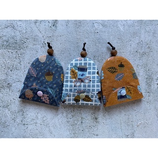 手工成品類 Lara手作🌟現貨🌟手作布鑰匙包 鑰匙收納袋 汽車遙控鑰匙包