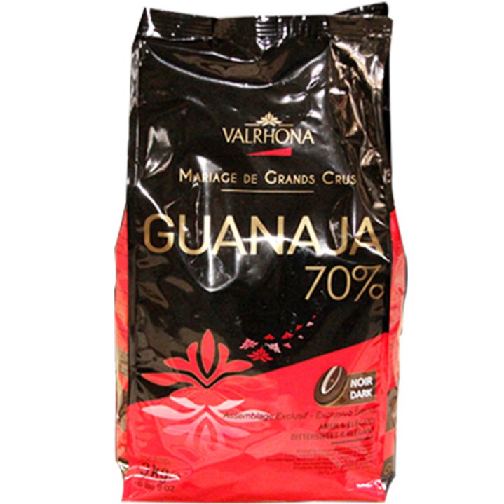 法芙娜—-頂級瓜納拉(Guanaja)純苦巧克力鈕扣 70%分裝