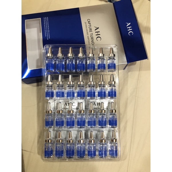 AHC28天集中護理安瓶-玻尿酸保濕款（藍色）