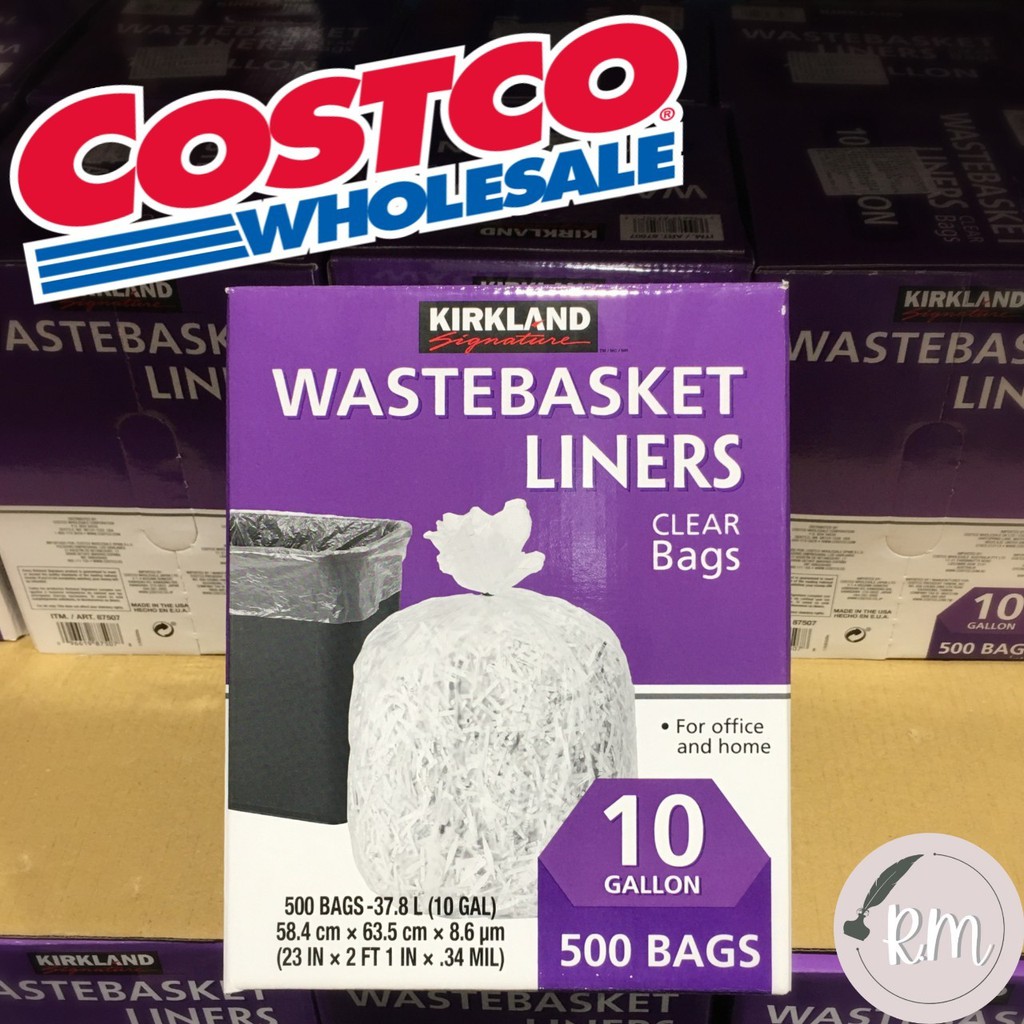 【R.M 雜惑店】Costco 好市多代購 快速出貨 限購2盒Kirkland Signature 科克蘭垃圾袋 清潔袋