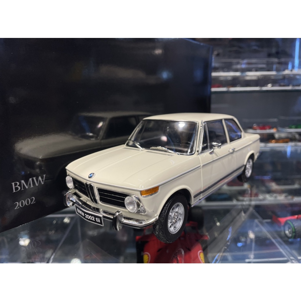 吉華科技@ 1/18 Kyosho 08543W BMW 2002Tii 1972 WHITE