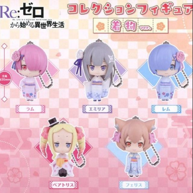 🇯🇵RE:ZERO 從零開始的異世界生活 和服篇 扭蛋 轉蛋 吊飾