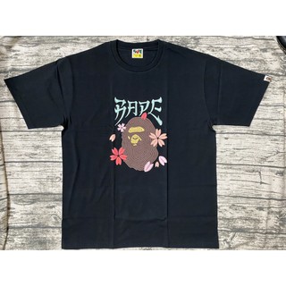 全新 預購 EMBROIDERY STYLE SAKURA APE HEAD TEE 櫻花TEE(特殊立體泡棉)
