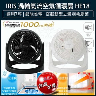 【免運x大量現貨】IRIS OHYAMA 空氣 循環扇 HE18 電風扇 對流扇 HE15 桌扇 IRIS 循環扇 低噪