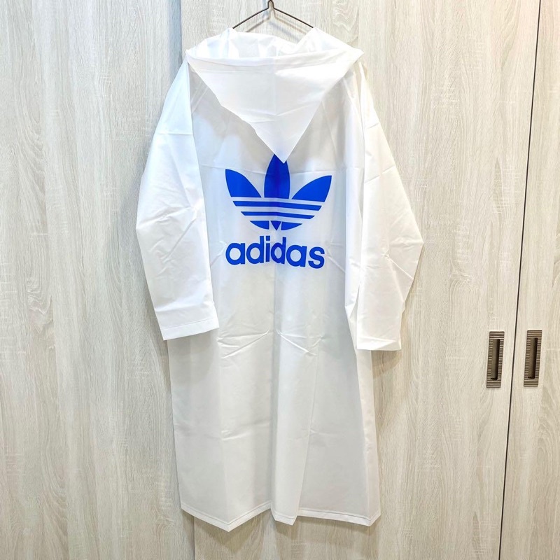 Adidas Originals限量雨衣/全新透明雨衣