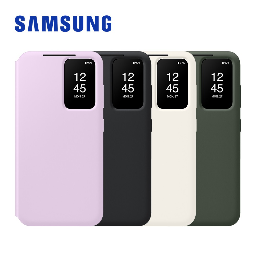 SAMSUNG Galaxy S23 原廠全透視感應 卡夾式保護殼 現貨 廠商直送