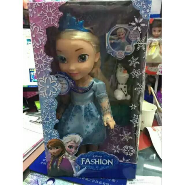 冰雪奇緣艾莎愛莎安娜公主娃娃玩具