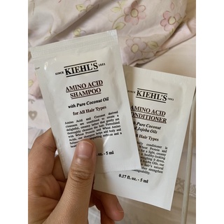 <桑普小樣> Kiehl’s 契爾氏 氨基酸潤髮乳 氨基酸洗髮精 5ml