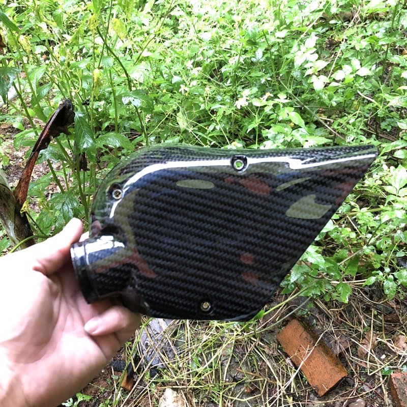 WRCF-VESPA 偉士牌 LX S 衝刺 春天 2V 3V IGET 碳纖維包覆 CARBO 傳動前進氣蓋 傳動前蓋