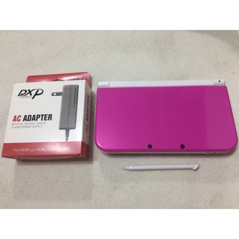 【KENTIM 玩具城】中古二手NEW 3DS LL桃紅色款日規主機