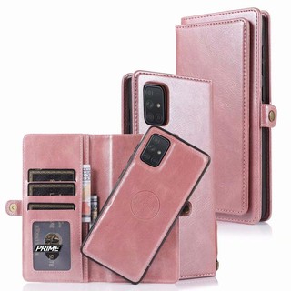 A50 A21S三星A71 A51多卡分體皮套A70A32 A42 A52 A72 S20 Note 20 10 9 8