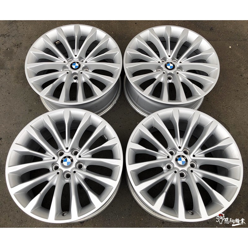 二手中古鋁圈 BMW G30 18吋 5孔112 原廠 銀 G31 G11 G12 X3 X4 G31 520 F45