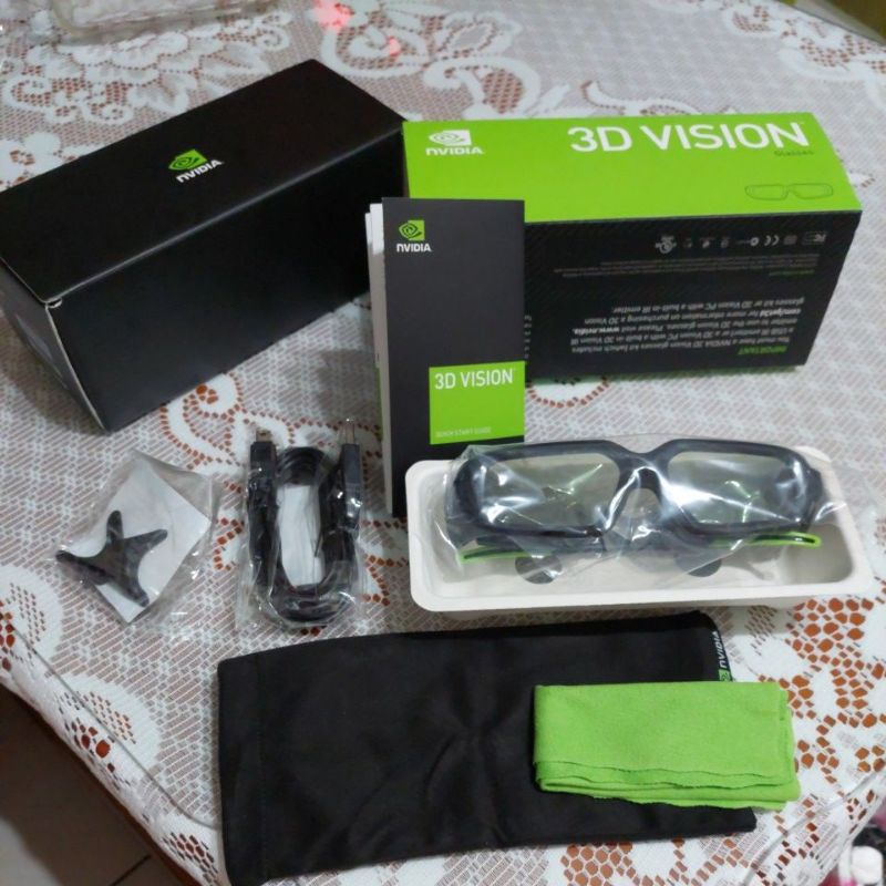(全新原廠) nVidia GeForce 3D Vision 無線立體眼鏡