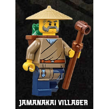 【台中翔智積木】LEGO 樂高 忍者城 70620 Jamanakai Villager (njo329)