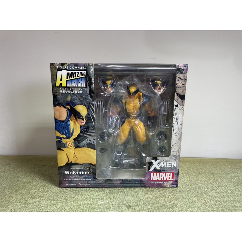 日版 正版 海洋堂 山口式 金鋼狼 revoltech amazing yamaguchi wolverine