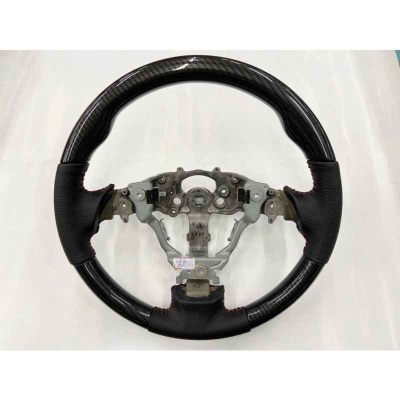 04~09 MAZDA3 方向盤 馬3 真皮方向盤 碳纤维方向盤 卡夢方向盤 需回收原廠方向盤