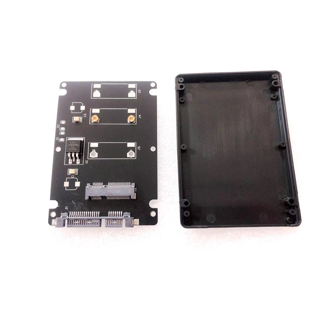 Mini PCI-E mSATA SSD轉2.5"SATA盒 mSATA外接盒 SSD盒 固態外接盒 SATA外接盒