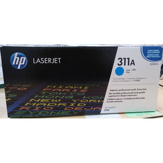 【全新-原廠-現貨】HP碳粉匣 LASERJET 311A只有一組、311A青(藍)色Q2681A-適用HP 3700