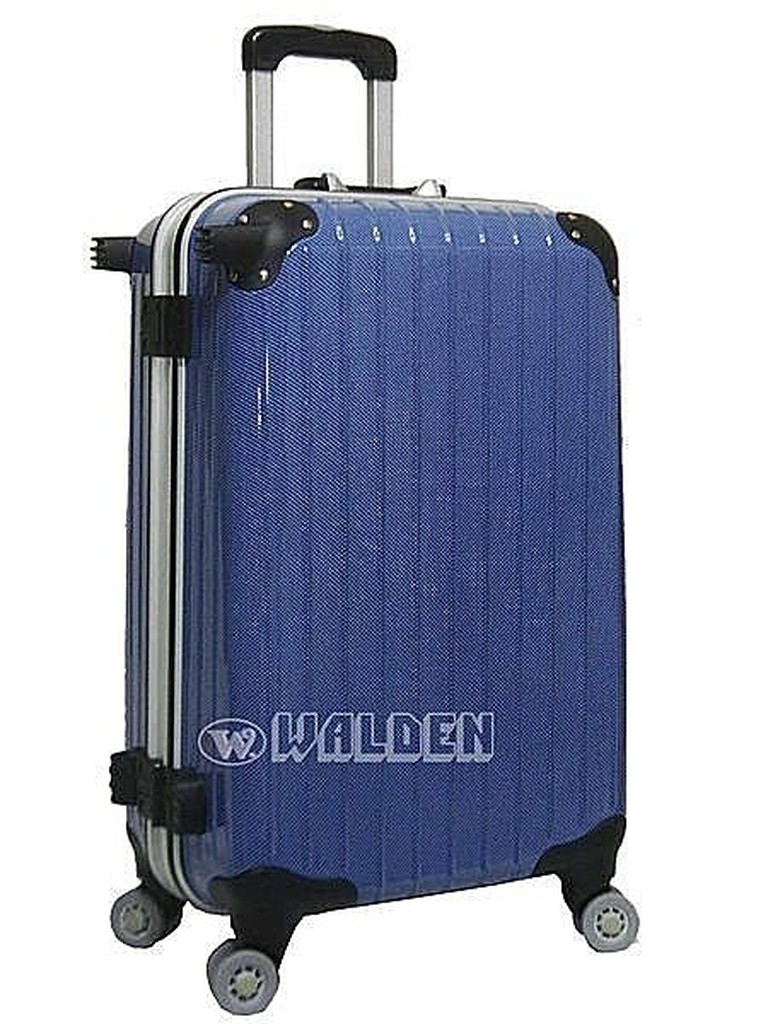 【葳爾登】NINO1881硬殼29吋摔不破頂級硬殼旅行箱8輪360度行李箱登機箱29吋2568藍色鏡面