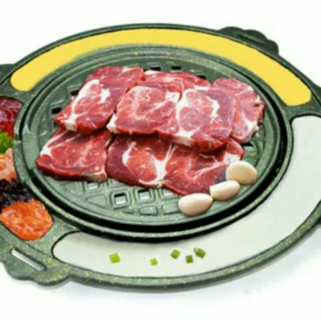 [CampGo]韓式料理 烤盤 雞蛋糕烤盤 碳烤爐專用 烤盤 煎烤盤 燒烤(附贈收納袋)