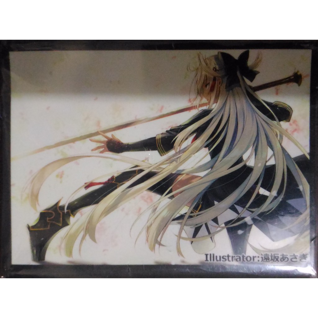 華戀動漫 多樣 現貨日版c96 白詰草fate Grandorder 動漫卡套沖田總司1包60張 蝦皮購物