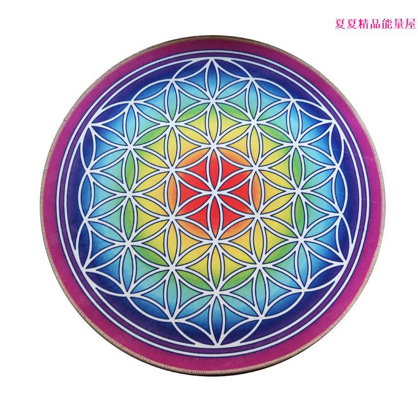 1cm 1cm 生命之花脈輪冥想地墊清理脈輪斯里豐盛能量正能量地毯17個款 蝦皮購物