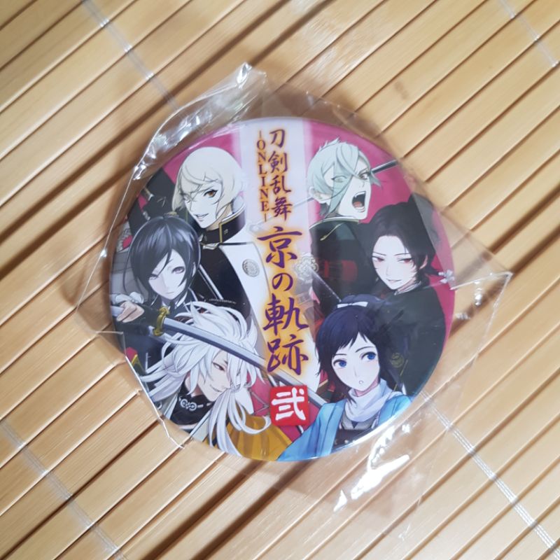 《刀劍亂舞徽章》全新/日本/絕版/正版官方/胸章/京の軌跡/小狐丸/藥研藤四郎/加州清光/大和守安定