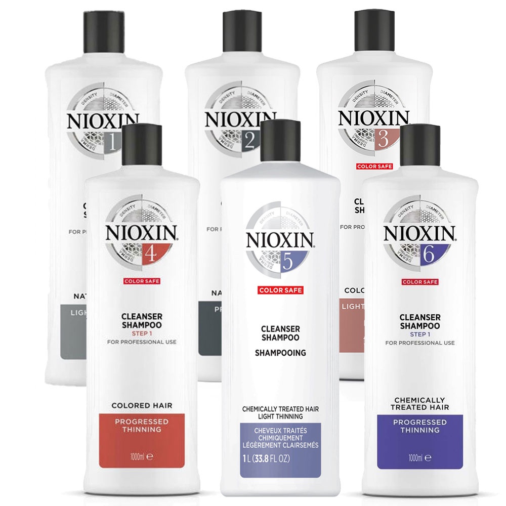NIOXIN洗髮精款式介紹