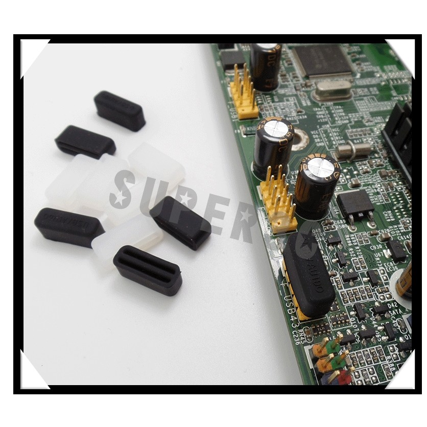 新竹【超人3C】AUIDO 9pin USB 矽膠 防塵蓋 超柔軟 防塵塞/矽膠塞/防潮塞 0020011-3Z10